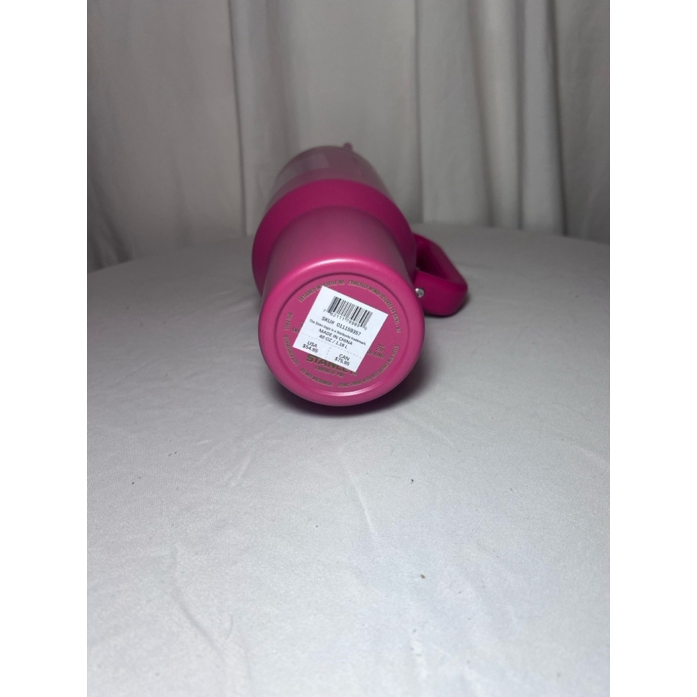 Stanley x Starbucks Berry Pink Glitter Tumbler 40oz NWT - Picture 5 of 8
